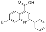 Molecular Structure of 303100-39-2 (7-Bromo-2-phenylquinoline-4-carboxylic acid)